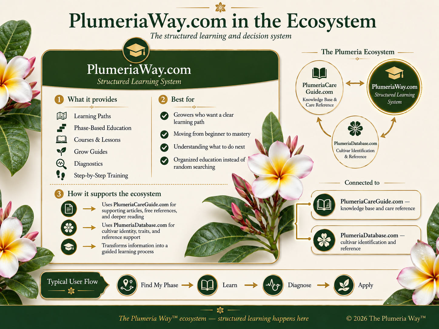 PlumeriaWay.com role in the Plumeria ecosystem